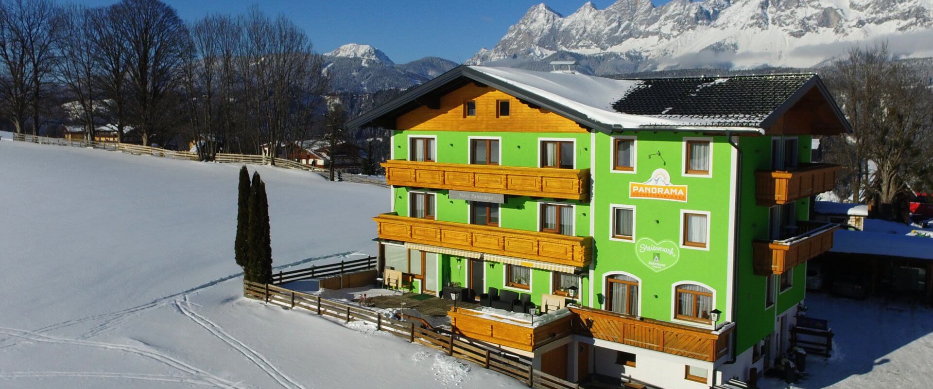 Winterurlaub Appartementhaus Panorama