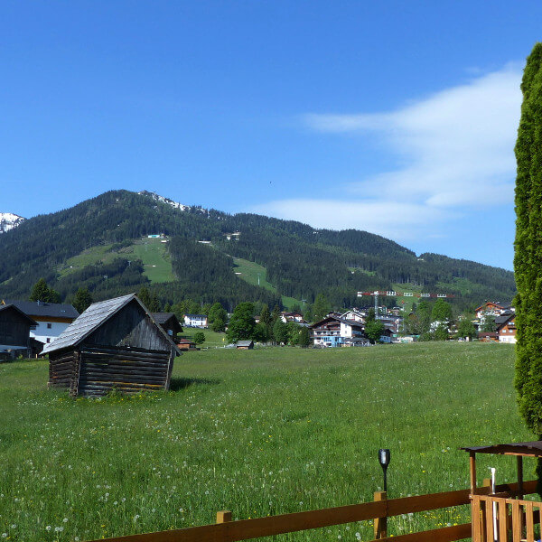 Ausblick Balkon